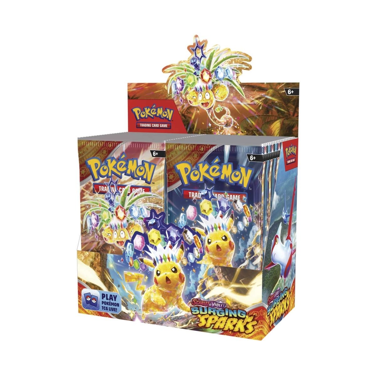 Pokmon TCG: Scarlet & Violet 8 Surging Sparks - Booster Box (36 Booster packs) Pokmon TCG: Scarlet & Violet 8 Surging Sparks - Booster Box (36 Booster packs)