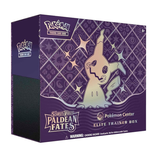Pokemon - Scarlet & Violet - Paldean Fates Elite Trainer Box - Pokemon Center Exclusive