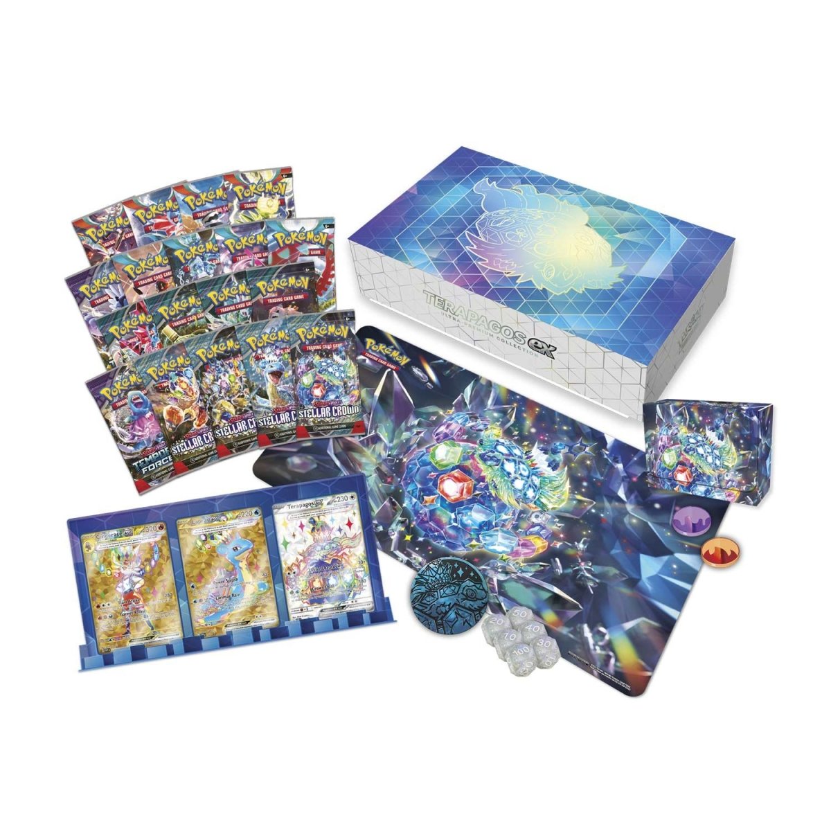 Pokemon - Scarlet & Violet - Terapagos ex Ultra-Premium Collection