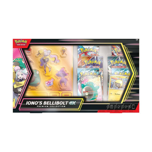 Pokemon - Iono’s Bellibolt ex Premium Collection - 6 Packs