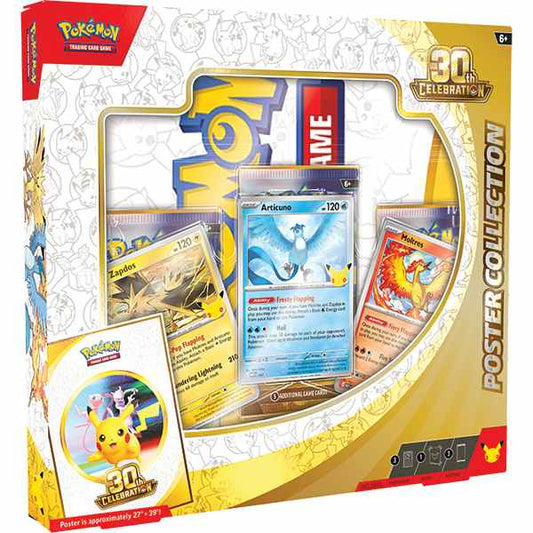 Pokemon - MAX 1 - 30th Celebration- Poster Collection (PRE-ORDER SEPT 16, 2026)