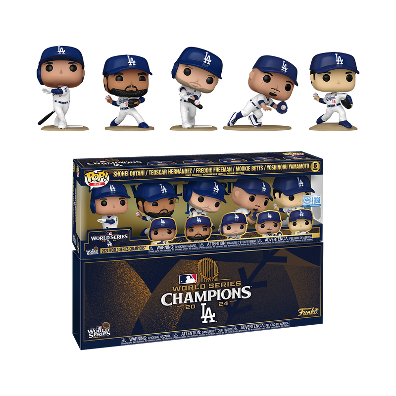 □Funko pop MLB ドジャース ムーキー・ベッツ&フレディ