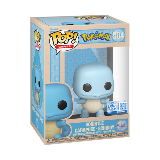 Funko Pokemon - Squirtle #504 (Soft Color)