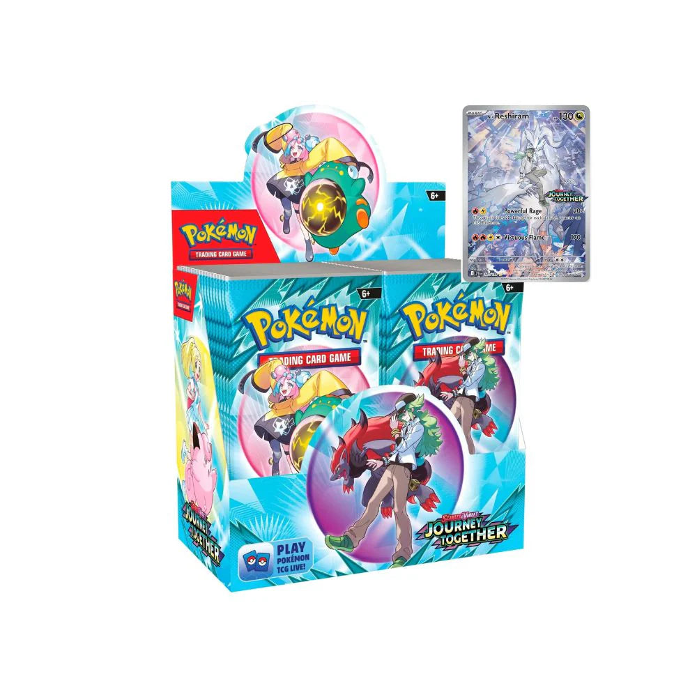 Pokemon - Scarlet & Violet - Journey Together - Enhanced Booster Box - SoleSavy Pokemon - Scarlet & Violet - Journey Together - Enhanced Booster Box - SoleSavy