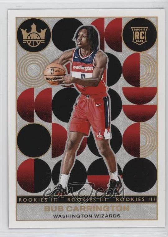 2024-25 Panini Court Kings - Rookies III - Bub Carrington #188 - Rookie Card - Ungraded Raw Card