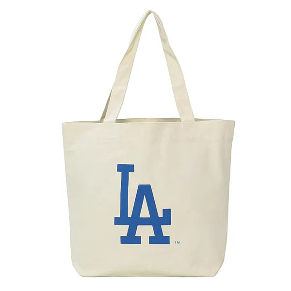 MLB Japan Exclusive - LA Dodgers Tokyo Series 2025 Canvas Tote Bag - Ivory