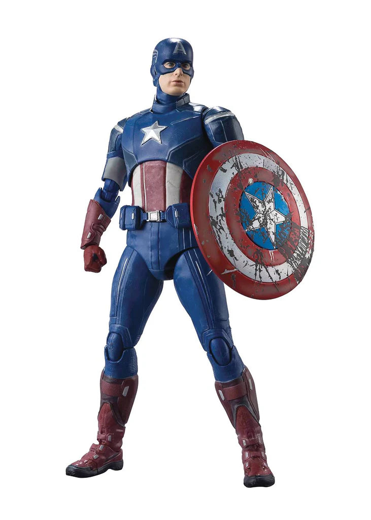 S.H.Figuarts - Captain America Avengers Assemble - Avengers 6 Inch Action Figure