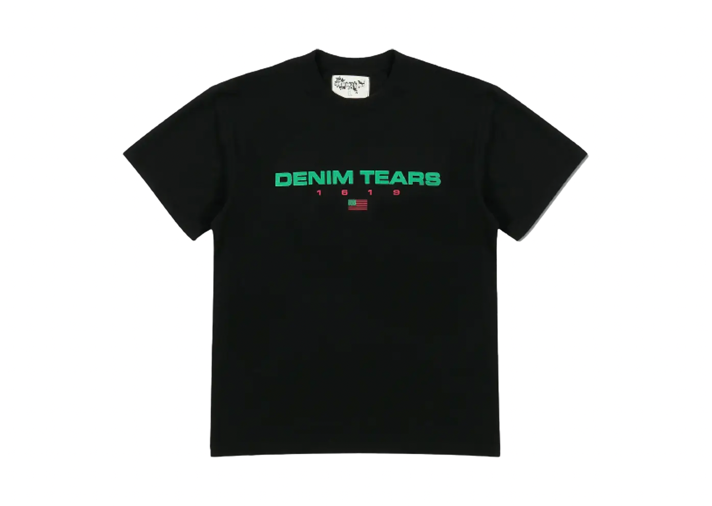 Denim Tears - Tyson Beckford 1619 Black Tee