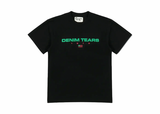Denim Tears - Tyson Beckford 1619 Black Tee