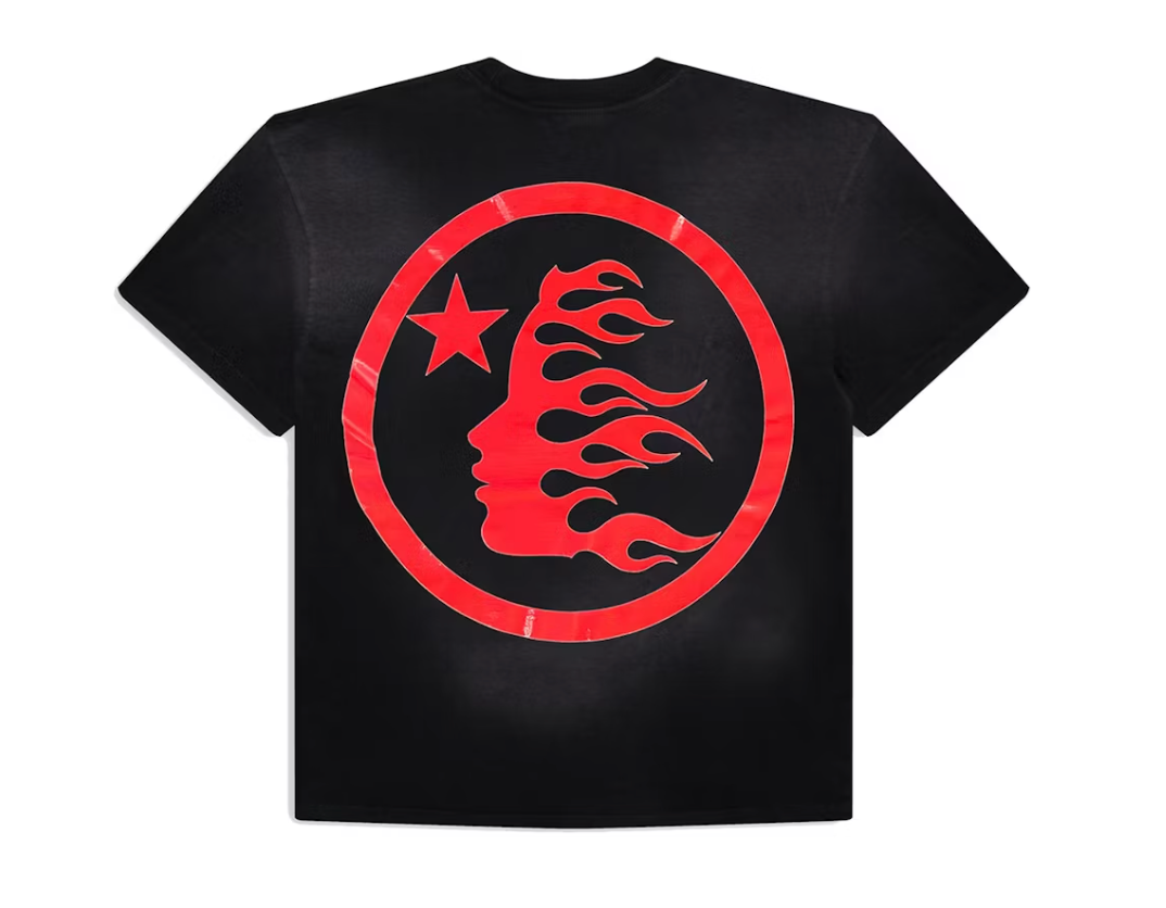 HELLSTAR SPORTS LOGO TEE BLACK/RED