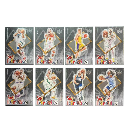 2024 Panini Court Kings - Self Expression - LeBron & More - 8 Card Lot