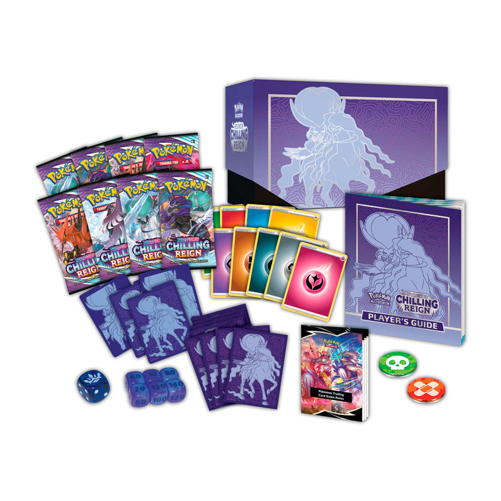 Pokemon - Chilling Reign Elite Trainer Box - Shadow Rider Calyrex