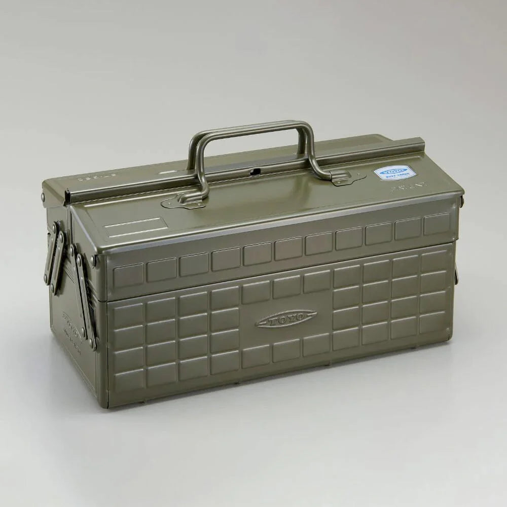 TOYO: ST-350 Large Toolbox - Military Green - Made in Japan (PRE-ORDER DECEMBER 2026)