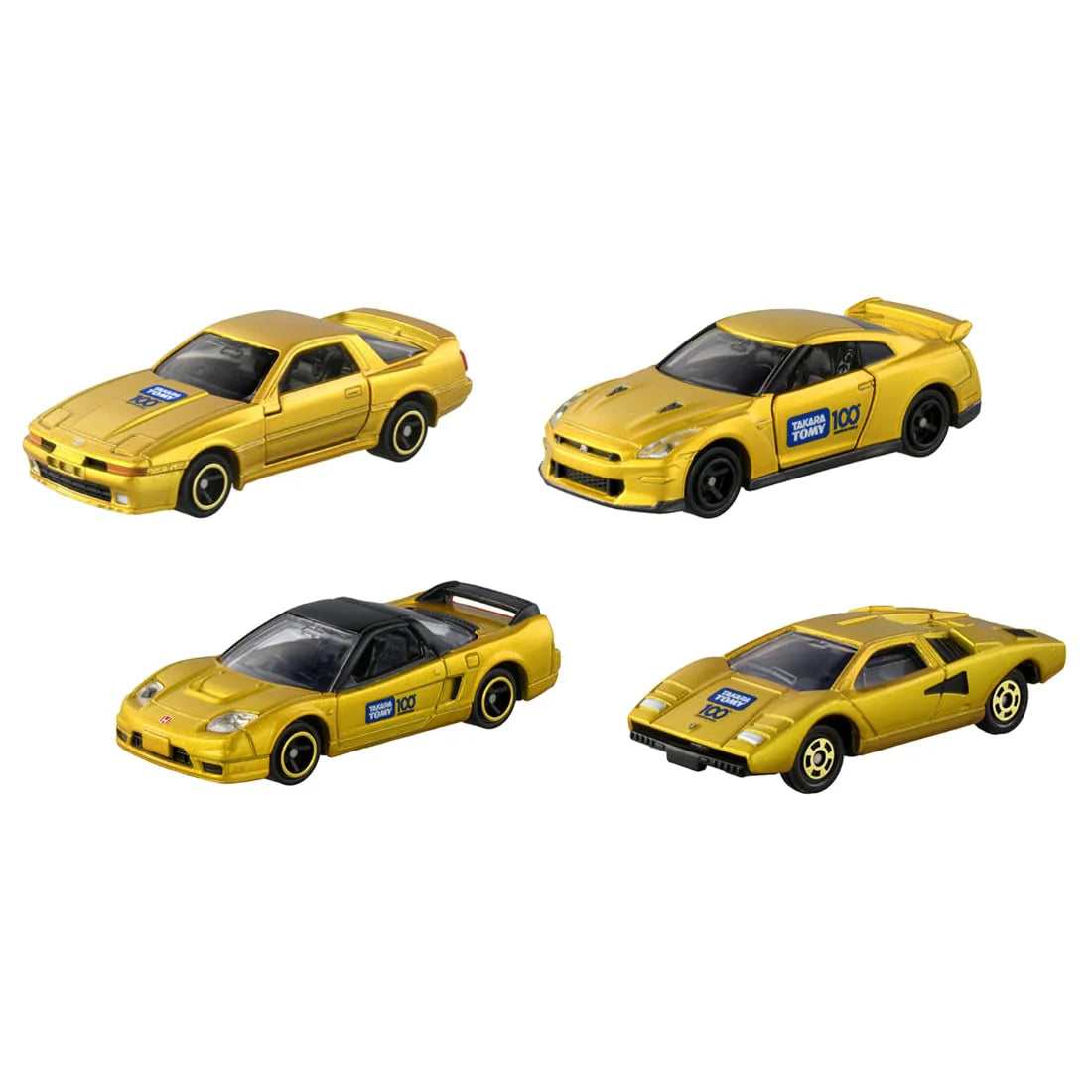 Tomica - 100th Anniversary Tomica - Diecast 4 Car Set