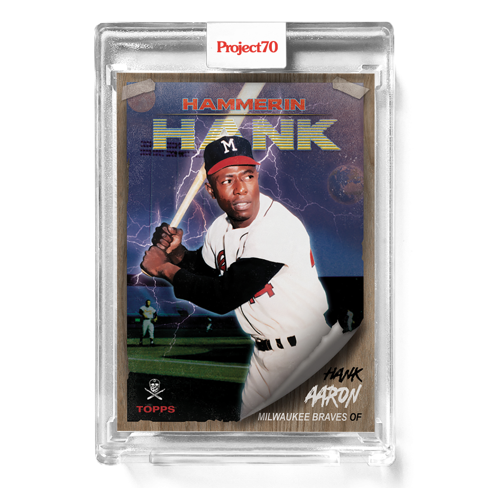 2021 Topps Project 70 - The Shoe Surgeon - Hank Aaron (1962 Topps Baseball) - #928 - Limited to /1066
