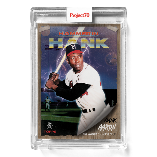 2021 Topps Project 70 - The Shoe Surgeon - Hank Aaron (1962 Topps Baseball) - #928 - Limited to /1066