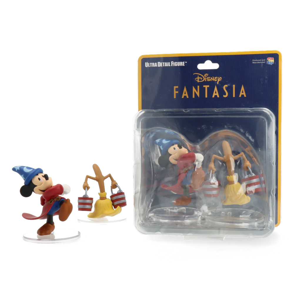 Medicom - Kubrick Disney Characters: Mickey Mouse & Broom (Fantasia Version)