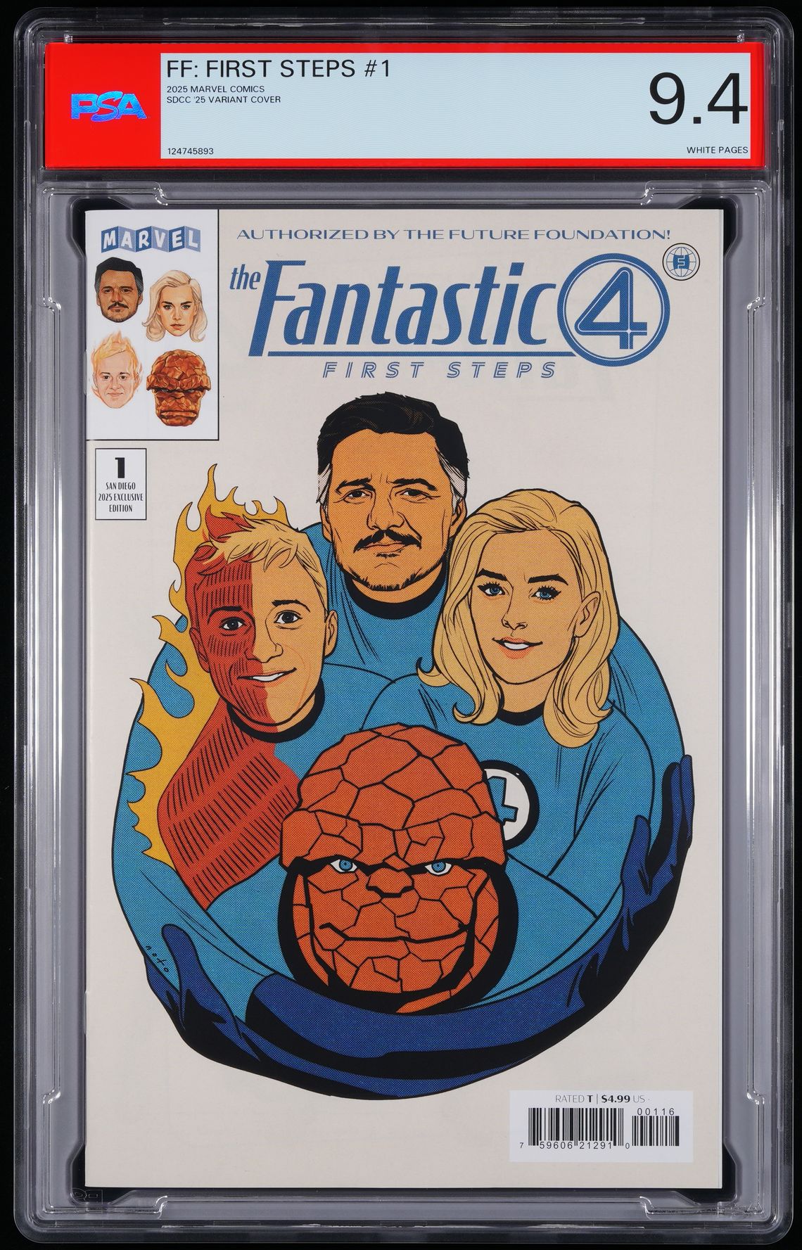 Marvel Comics Fantastic Four: First Steps #1 2025 SDCC Phil Noto