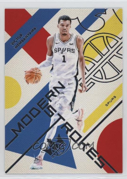 2024-25 Panini Court Kings - Modern Strokes - Victor Wembanyama #19 - Ungraded Raw Card