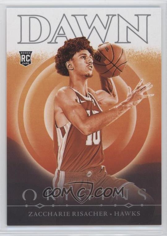 2024-25 Panini Origins - Dawn - Zaccharie Risacher #17 - Rookie Card - Ungraded Raw Card
