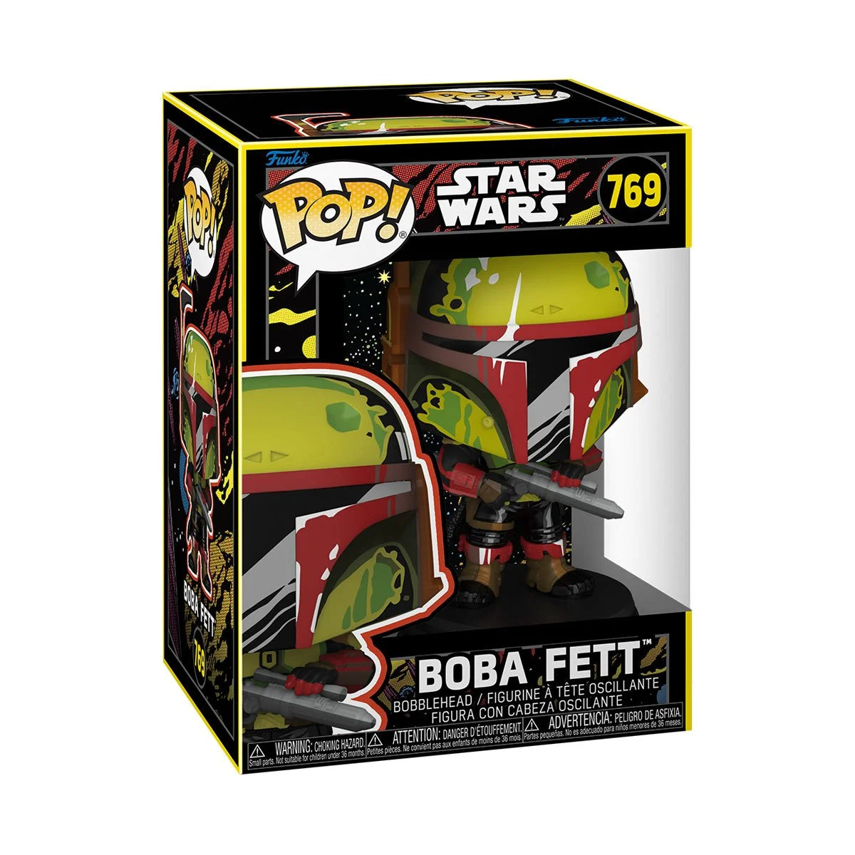 Funko Star Wars - Episode 7 Kylo Ren / The Book of Boba Fett / The Clone Wars Clone Trooper / Retro MTF (2025) - Set of 3