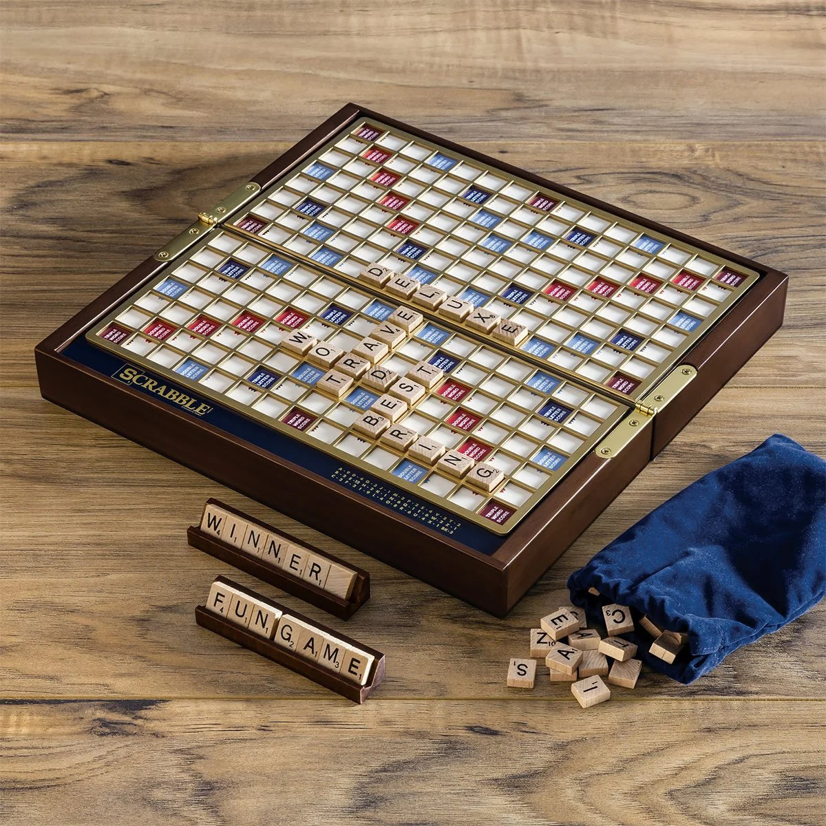 Scrabble Deluxe - Travel Edition Game