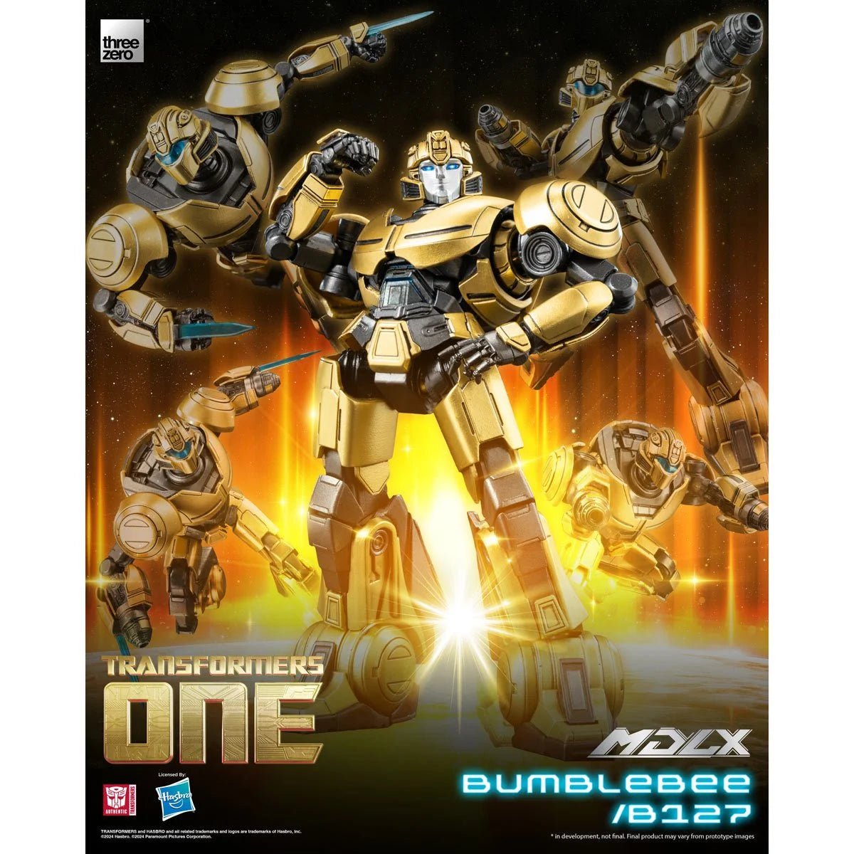 Transformers One - Bumblebee/B127 - MDLX Action Figure - Threezero (PRE-ORDER OCTOBER 2025)