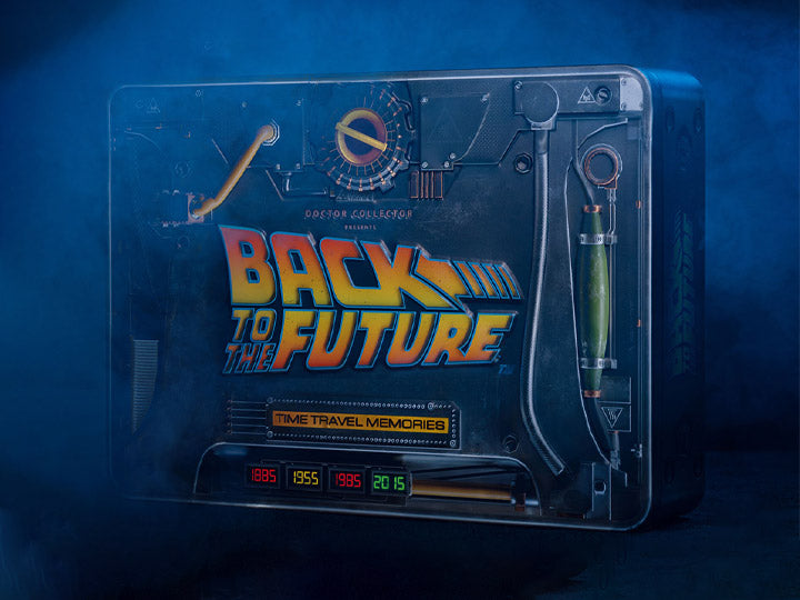 Back to the Future - Time Travel Memories Box Set - 32 Items Including License Plate!