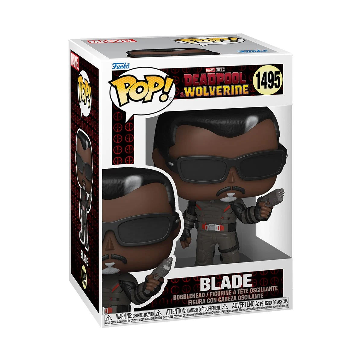Funko - Deadpool & Wolverine Wave #3 Set - Blade #1495, Gambit #1496, X-23 #1497