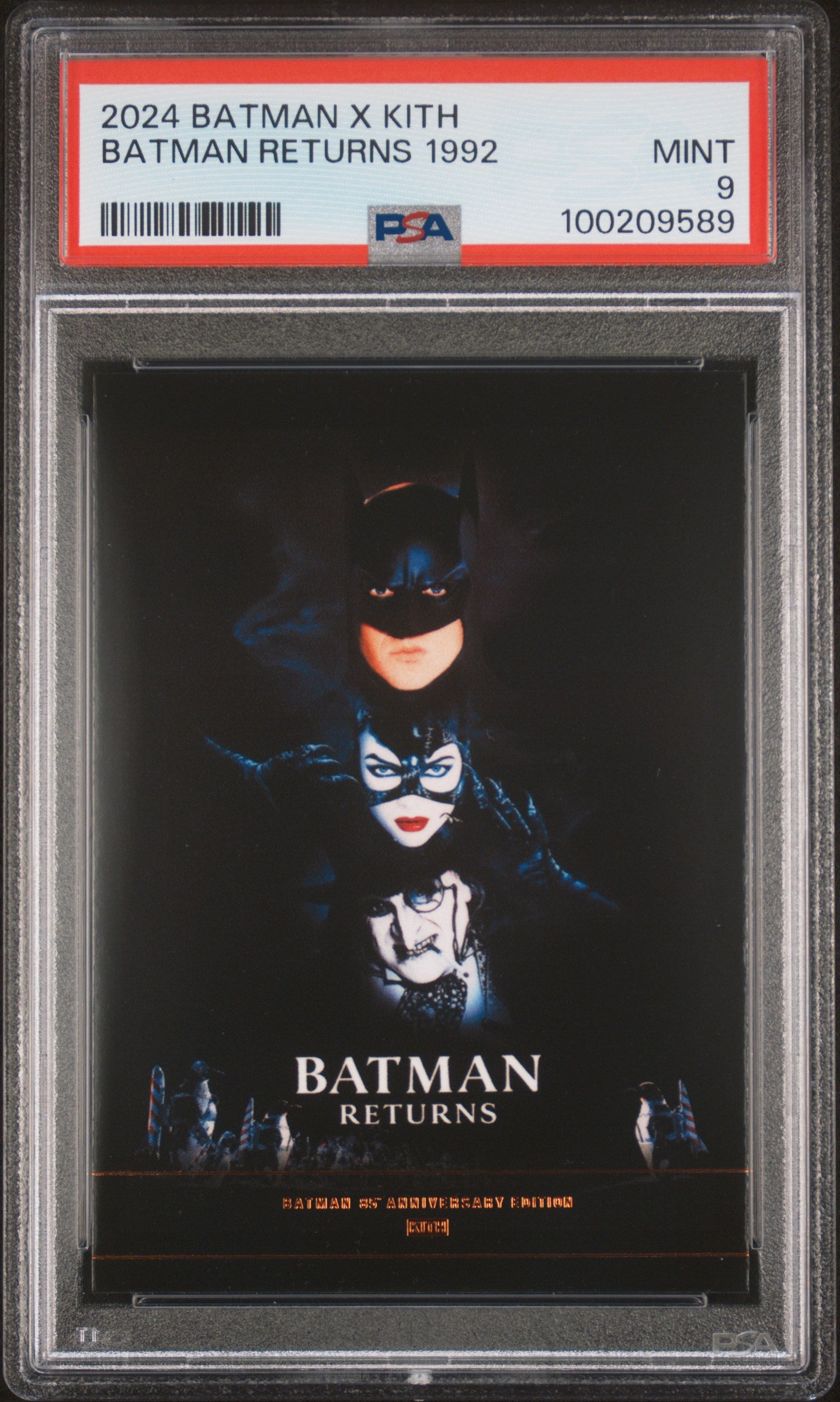 2024 Batman x KITH - Batman Returns 1992 - Promo Card - Feig Collectibles - PSA Graded Card