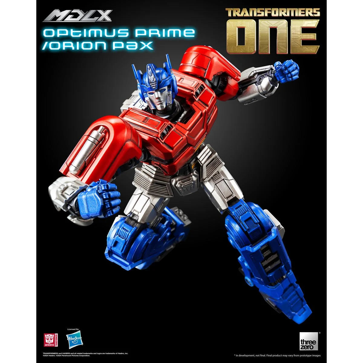 Transformers One - Optimus Prime/Orion Pax - MDLX Action Figure - Threezero (PRE-ORDER JULY 2025)