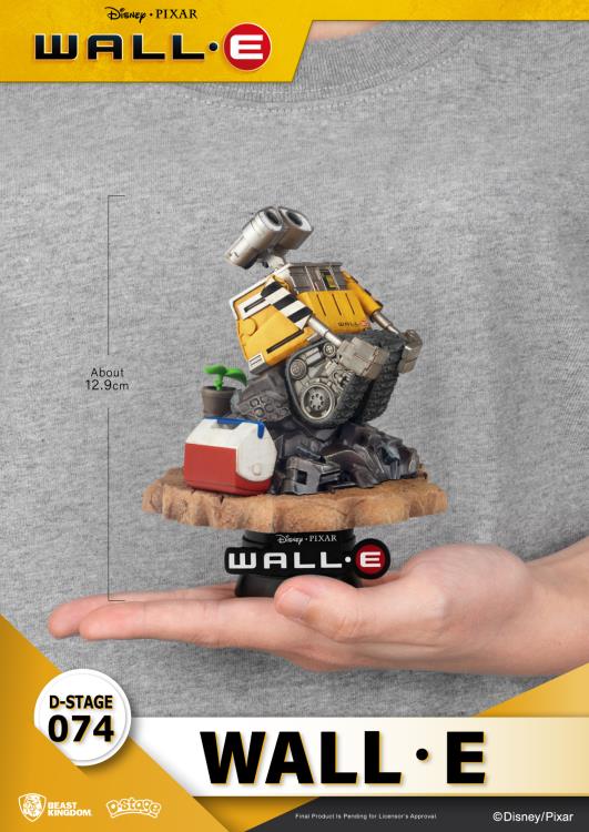 WALL-E -  Wall-E & Eve Diorama Set  - Beast Kingdom - D-Stage DS-074