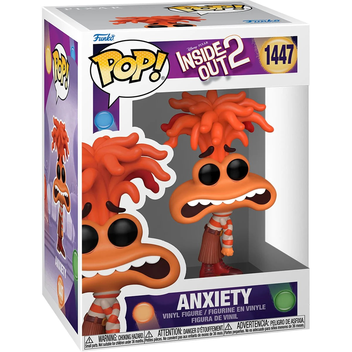 Funko Pop! - Inside Out 2 - Anxiety - #1447