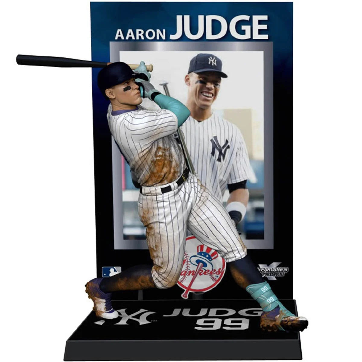 McFarlane - Aaron Judge - Silver Slugger Trophy Boxed Set - MLB Sports Picks #15 New York Yankees (PRE-ORDER)