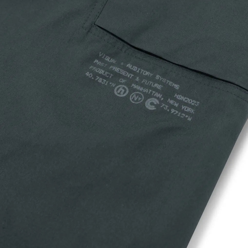 Hidden NY Cargo Pants Petrol Green (Not Oversized)