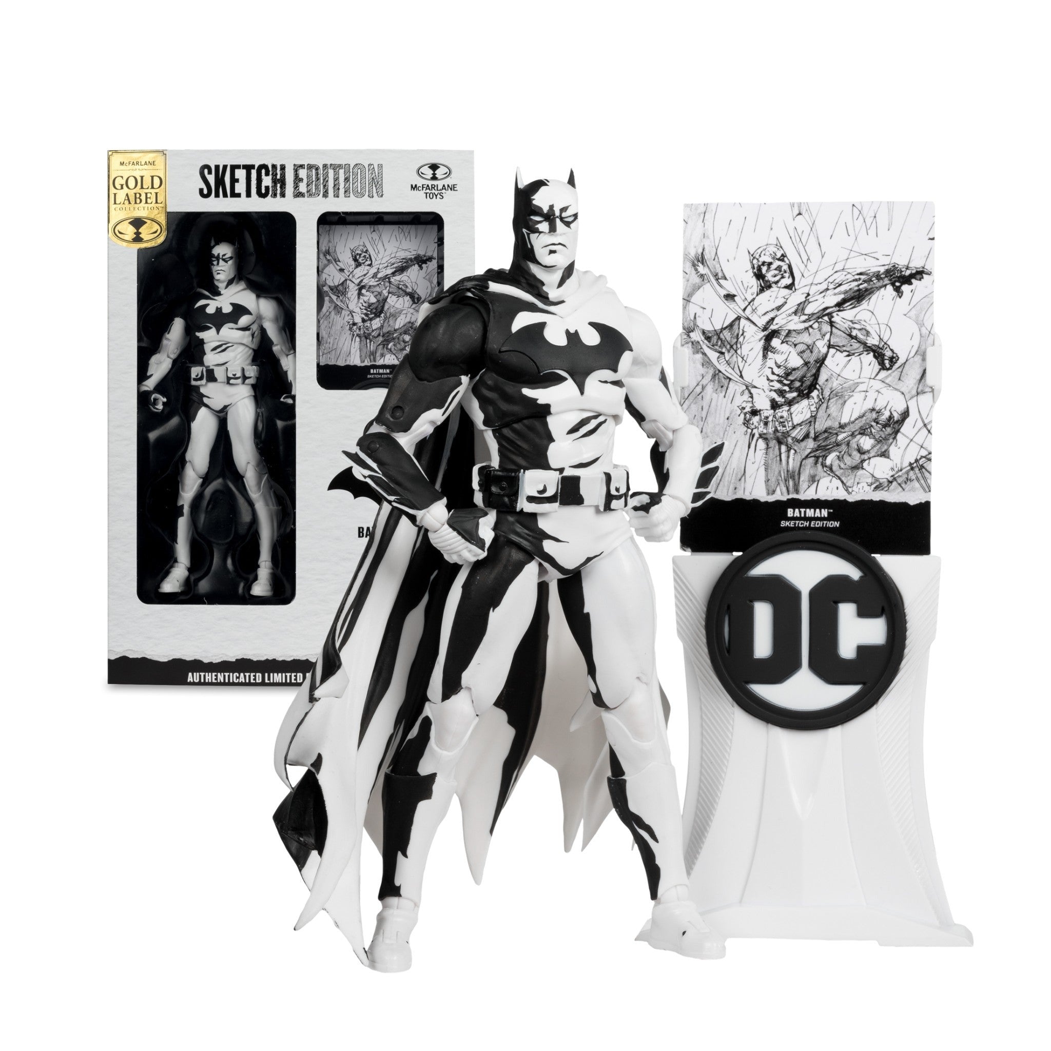 McFarlane DC Multiverse Batman: Hush Sketch Edition Gold Label 7
