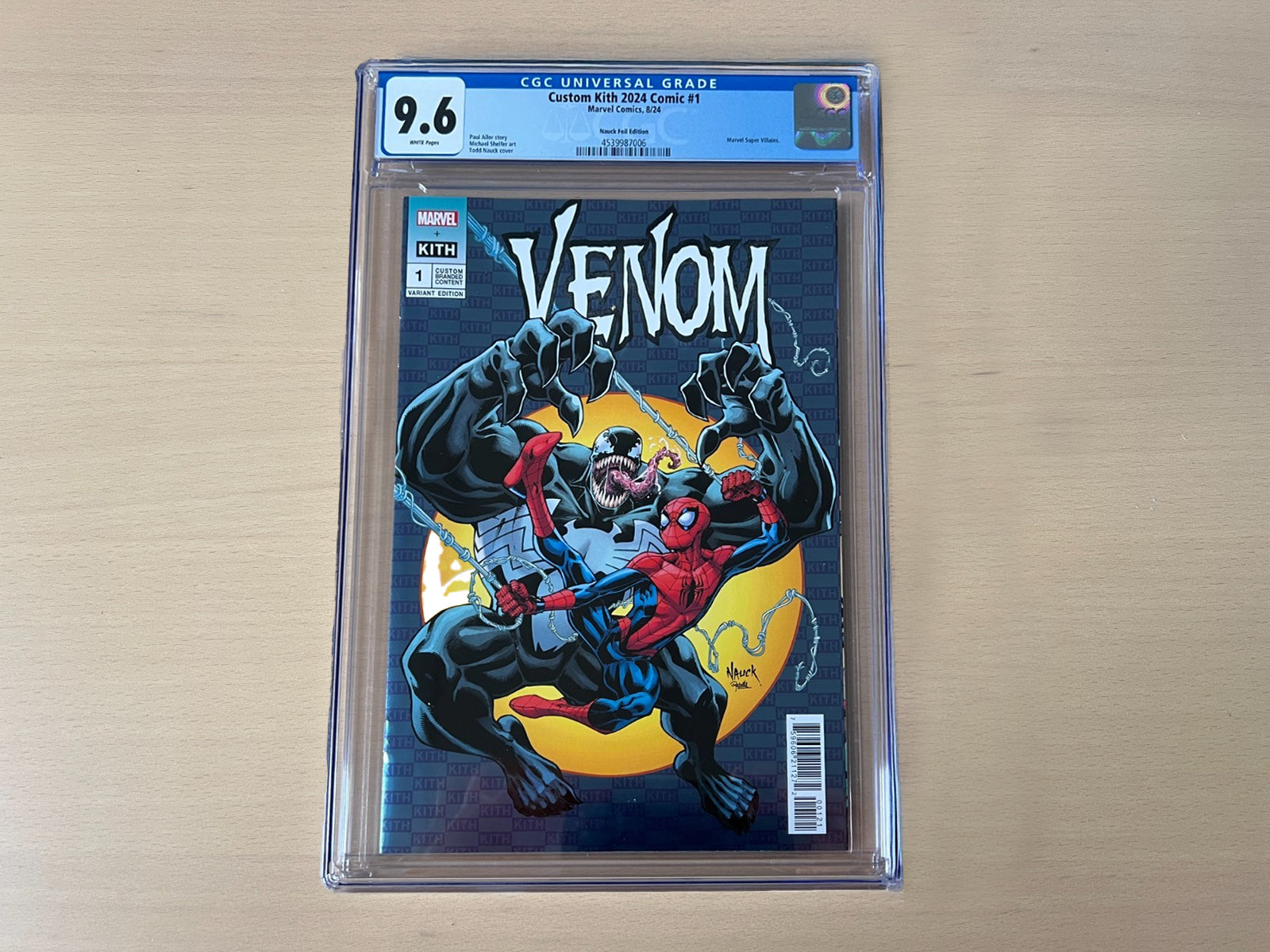 KITH x Marvel - CGC Graded Comic - Kith Super Villians - VENOM