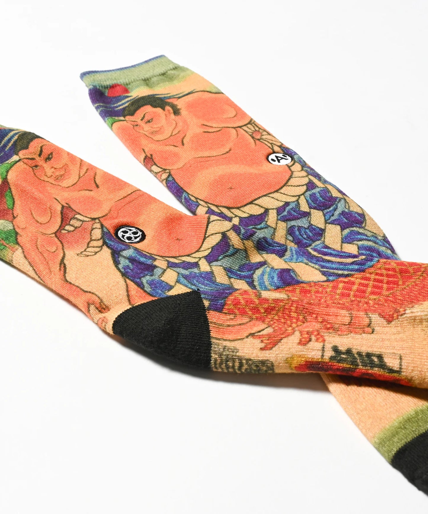 A-Killer × Three Tides Tattoo × Grappler Baki - Kinryuzan - Japanese Socks