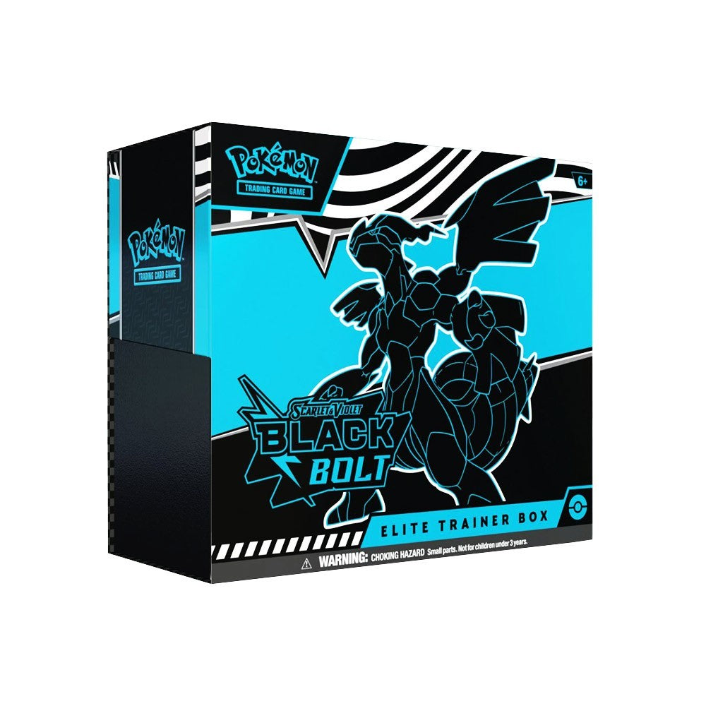 Pokemon - Scarlet & Violet - Black Bolt - Elite Trainer Box (PRE-ORDER SoleSavy Pokemon - Scarlet & Violet - Black Bolt - Elite Trainer Box (PRE-ORDER SoleSavy