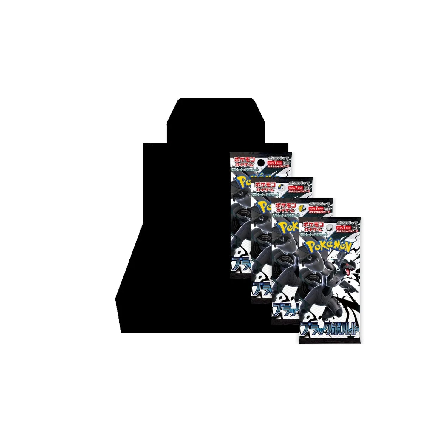 Pokemon Japanese - Black Bolt - Booster Box sv11b - PRE-ORDER JUNE 5