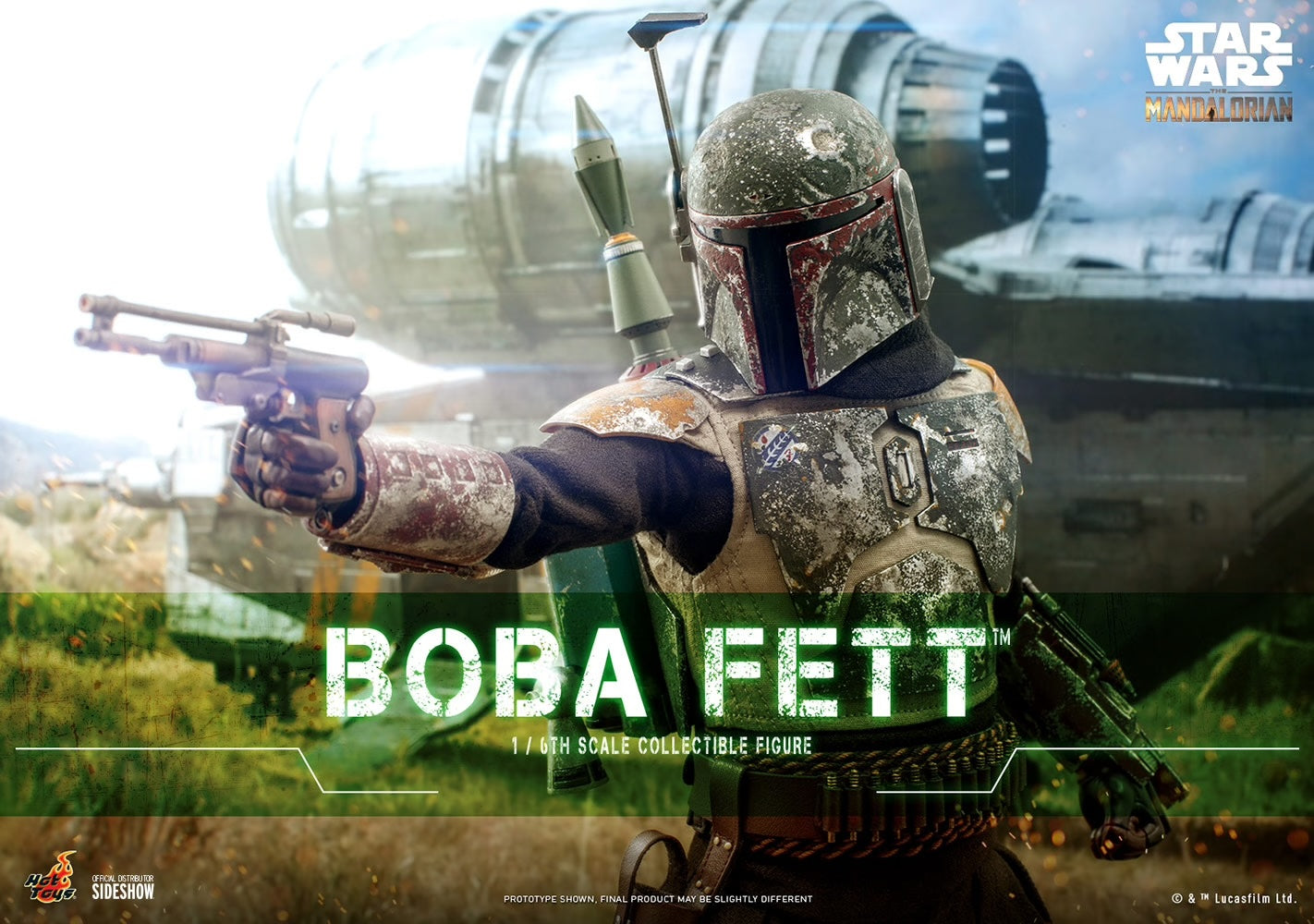 Boba Fett TMS033 - The Mandalorian - Sixth Scale Figure by Hot Toys - Star Wars