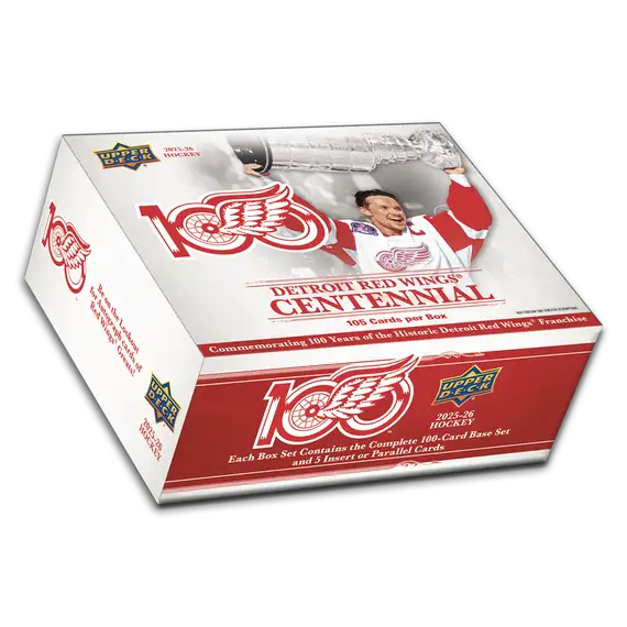 2026 Upper Deck Red Wings Centennial Box Set