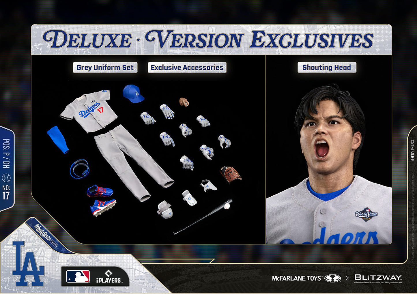 McFarlane x Blitzway - Shohei Ohtani Deluxe Version - 1:6 Scale Action Figure (PRE-ORDER MARCH 2027)