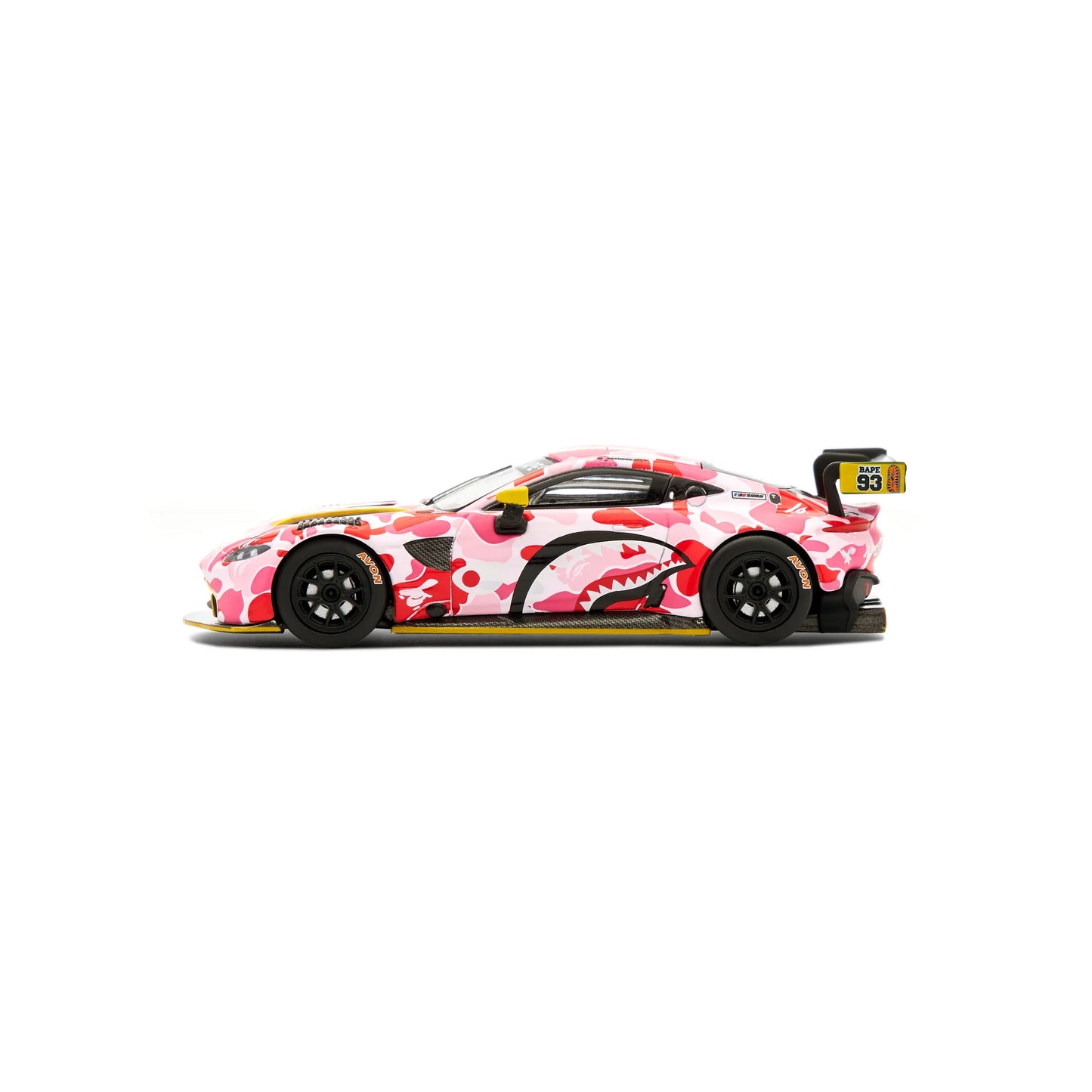 BAPE x POP RACE - Aston Martin GT3 Pink - 1:64 Scale