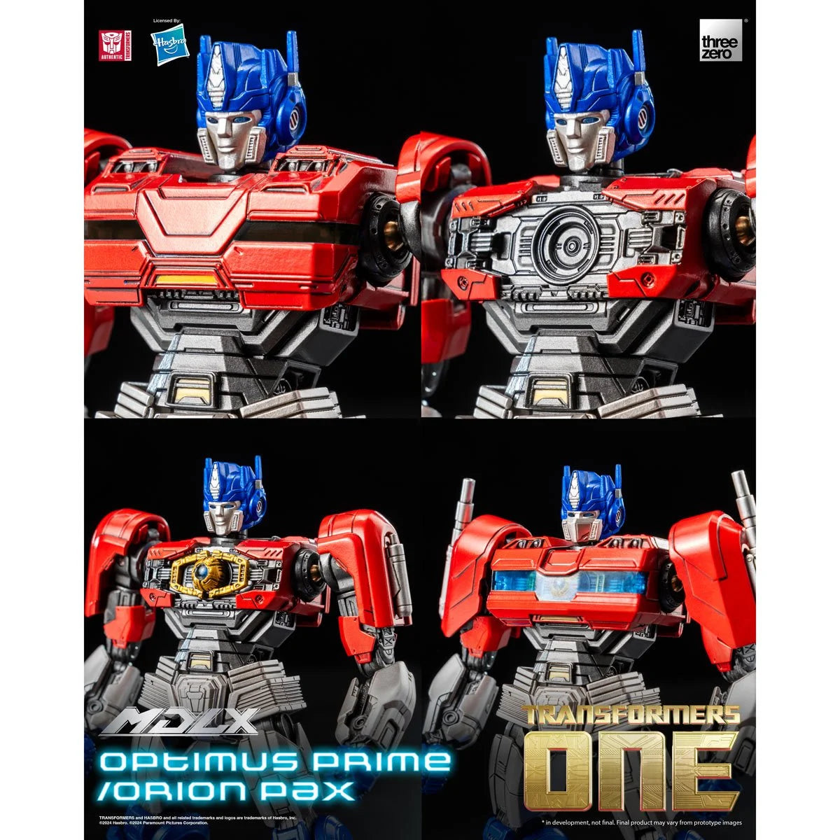 Transformers One - Optimus Prime/Orion Pax - MDLX Action Figure - Threezero (PRE-ORDER JULY 2025)