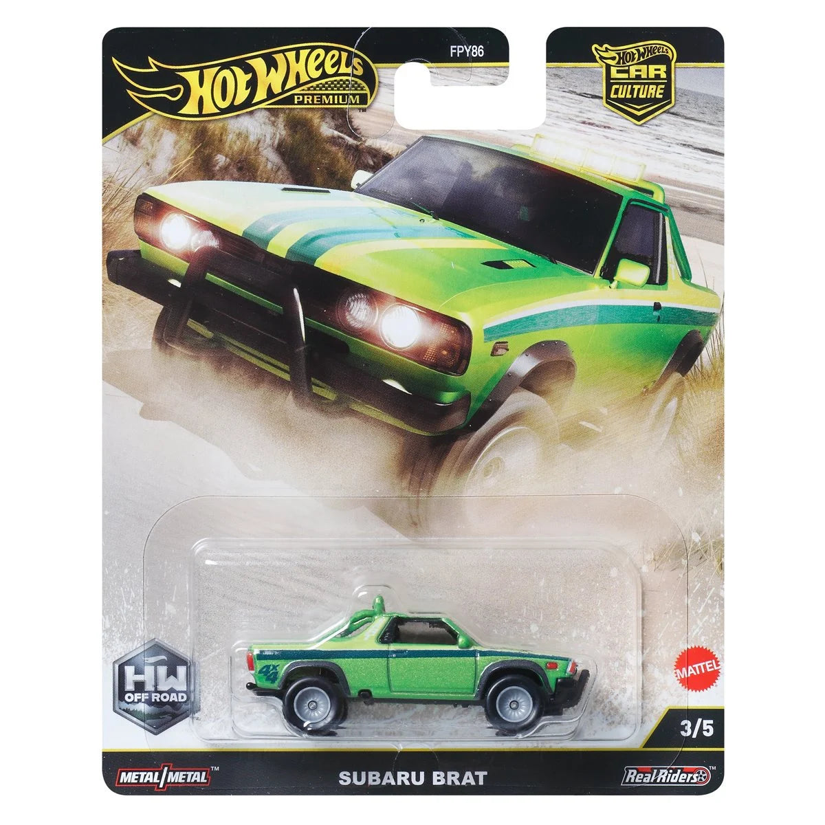 Hot Wheels Premium - Car Culture Off-Road - H Case Mix 3 - 2025 Complete Set - MTFPY86H