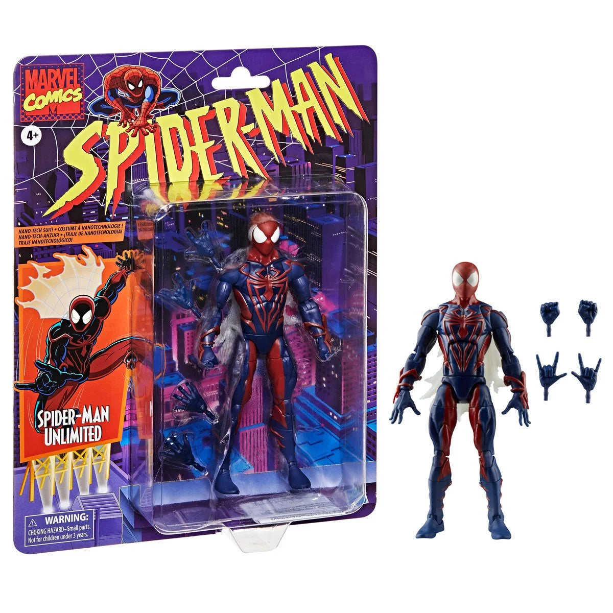 Marvel Legends - Spider-Man Retro - 2025 Wave 1 - Complete Set - 6-Inch Action Figures