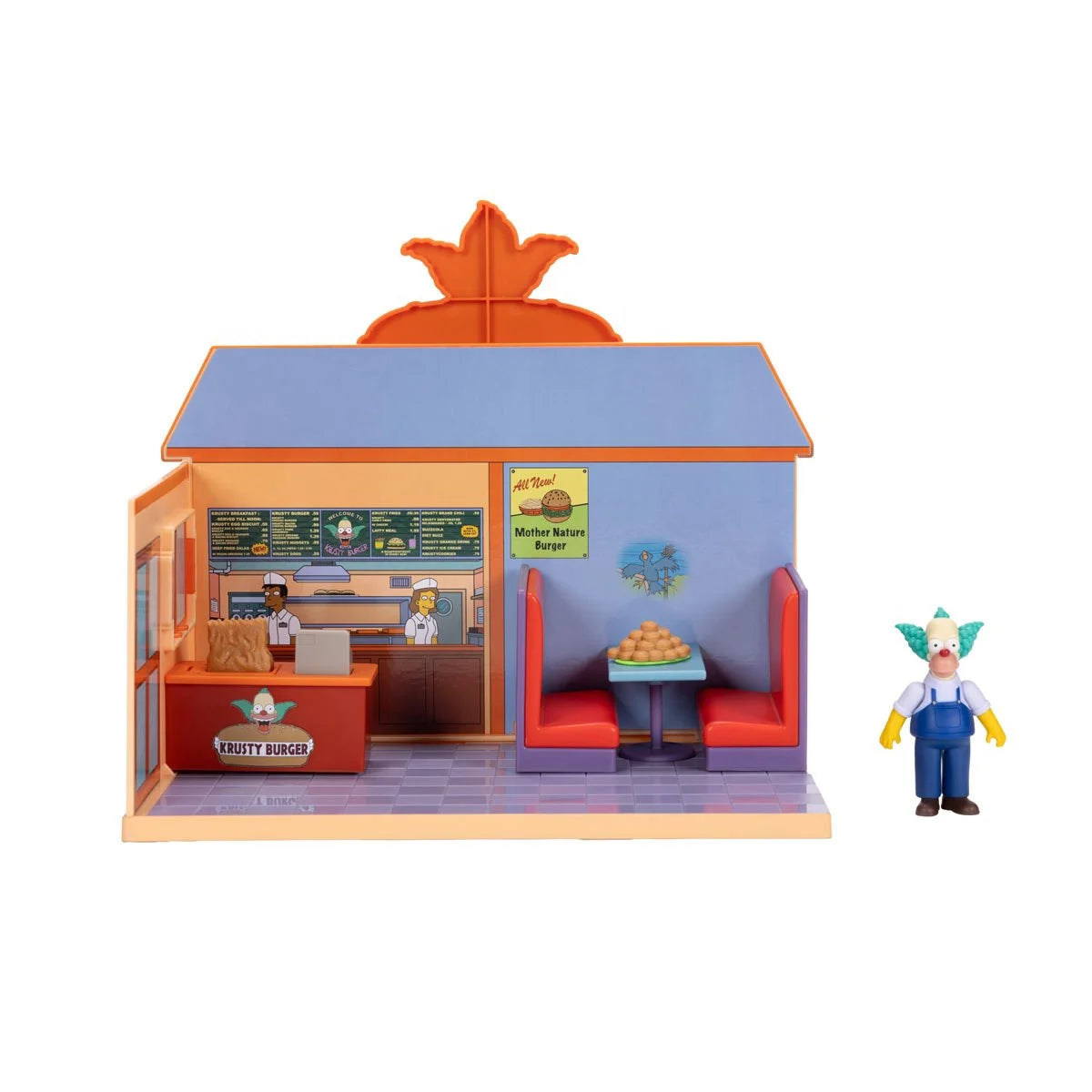 The Simpsons - Krusty Burger - Diorama Playset - Jakks Pacific