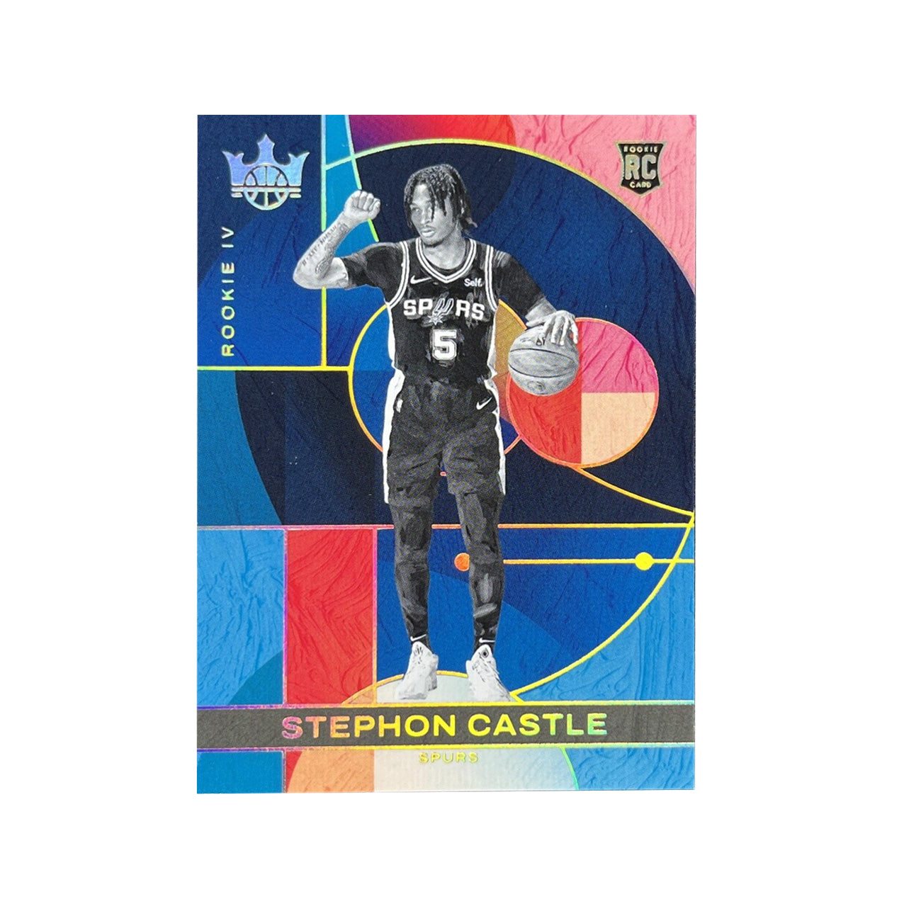 2024-25 Panini Court Kings - Stephon Castle - Rookies Level IV 4 - #215 - Ungraded Card