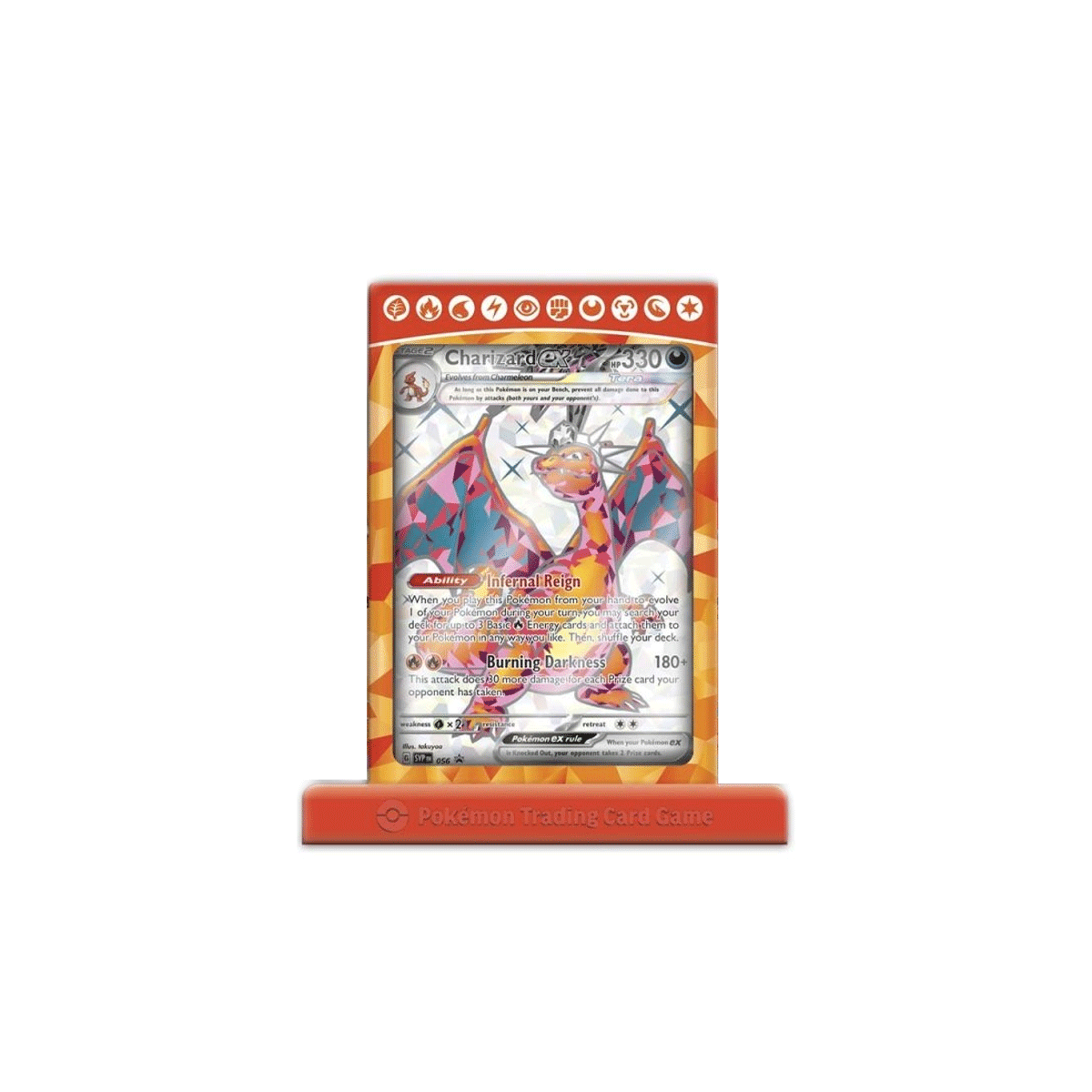 2023 Pokemon SVP-EN - Charizard #056 - Black Star Promo - With magneti SoleSavy 2023 Pokemon SVP-EN - Charizard #056 - Black Star Promo - With magneti SoleSavy
